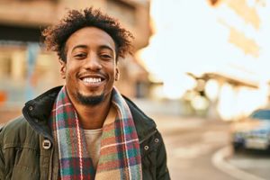 a man is happy he learned about new start recovery in orange county, ca