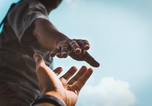 a person asks for help from a methadone detox center