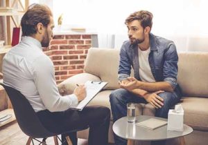 two people work together in a xanax addiction treatment center